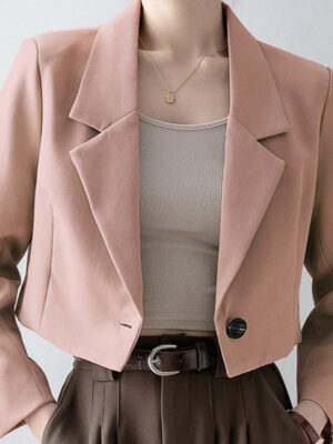 Short Length Relaxed Blazer