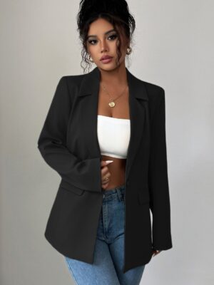 Minimalist Long Sleeve Blazer