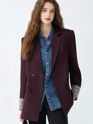 Loose Fit Long Sleeve Blazer